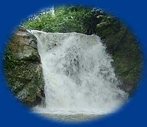 Wasserfall in den Lake-Balanan